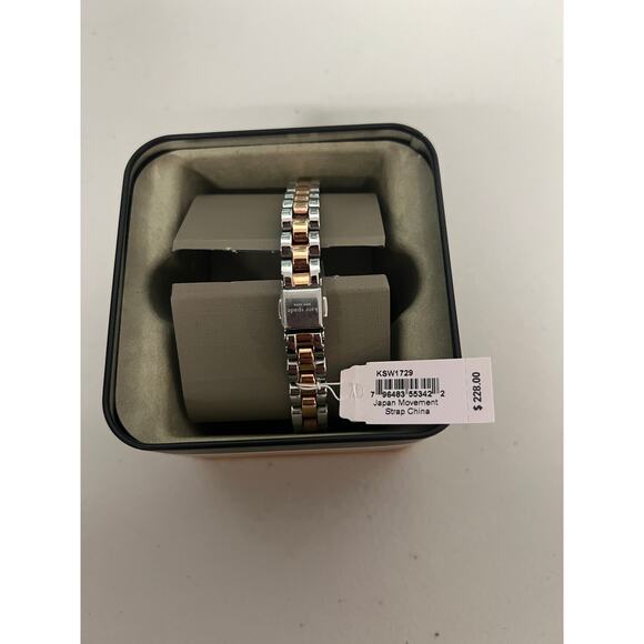 Kate Spade Holland KSW1729 Silver Dial Dual Tone Stainless Steel Strap main image 6